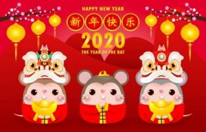 Menu du nouvel an chinois