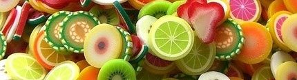 Fruits : Rondelles de citron et kiwi